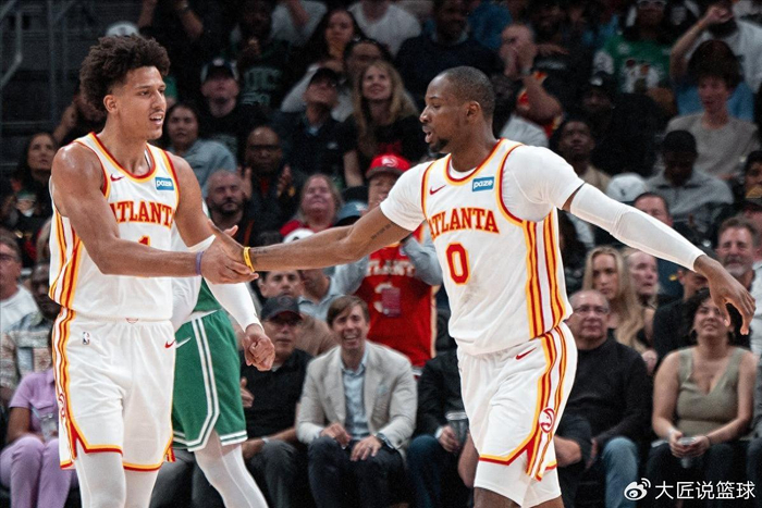 老鹰交易特雷杨后强势崛起 杰伦约翰逊爆发引领